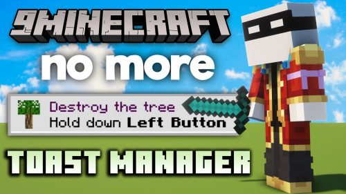 Toast Manager Mod (1.21.1, 1.19.2) – Same Functionality as Toast Control Thumbnail