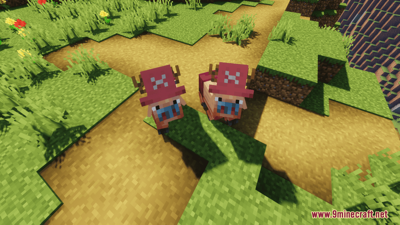 Tony Tony Chopper Pig Resource Pack (1.20.6, 1.20.1) - Texture Pack 14