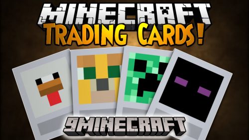 Trading Cards Data Pack (1.19.4, 1.19.2) – Trading Card In Minecraft! Thumbnail