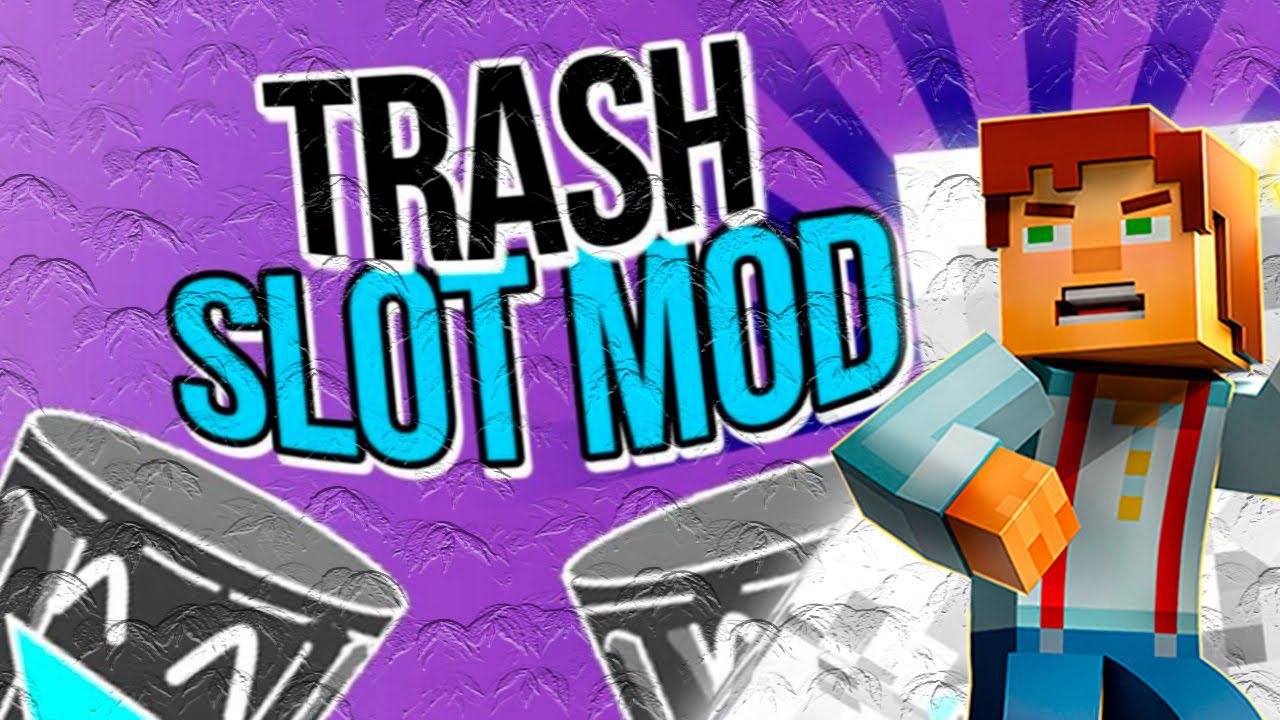 TrashSlot Mod (1.20.4, 1.19.4) - Get Rid of Unwanted Items 1