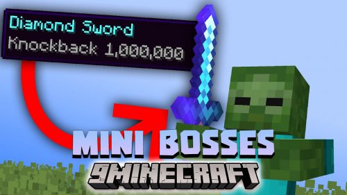 Vanilla Mini-Bosses Data Pack (1.20.6, 1.19.4) – Custom Stronger Mobs! Thumbnail