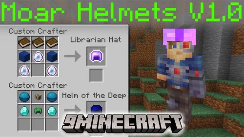 WASD Moar Helmets Data Pack (1.20.6, 1.20.1) – More Helmets! Thumbnail