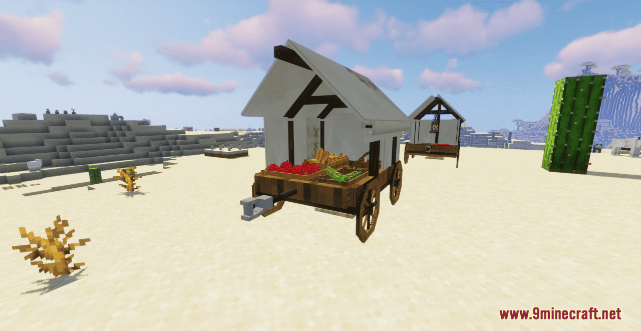 Wagon Decorations Resource Pack (1.20.6, 1.20.1) - Texture Pack 12