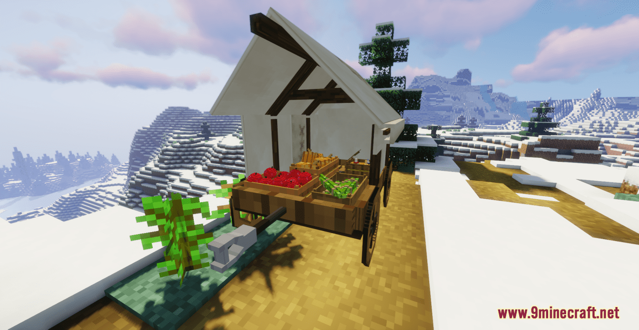 Wagon Decorations Resource Pack (1.20.6, 1.20.1) - Texture Pack 15