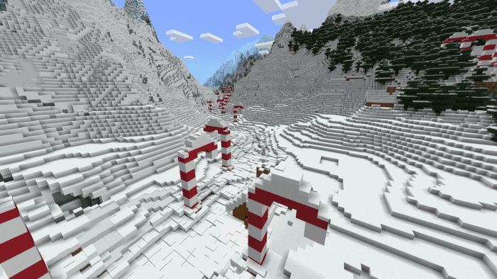 Winter Wonderland Addon (1.19) - MCPE/Bedrock Christmas Mod 2