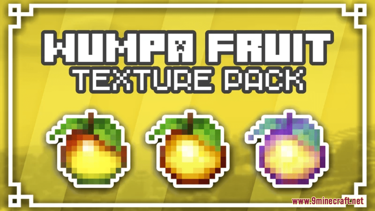 Wumpa Fruit Resource Pack (1.20.6, 1.20.1) - Texture Pack 1