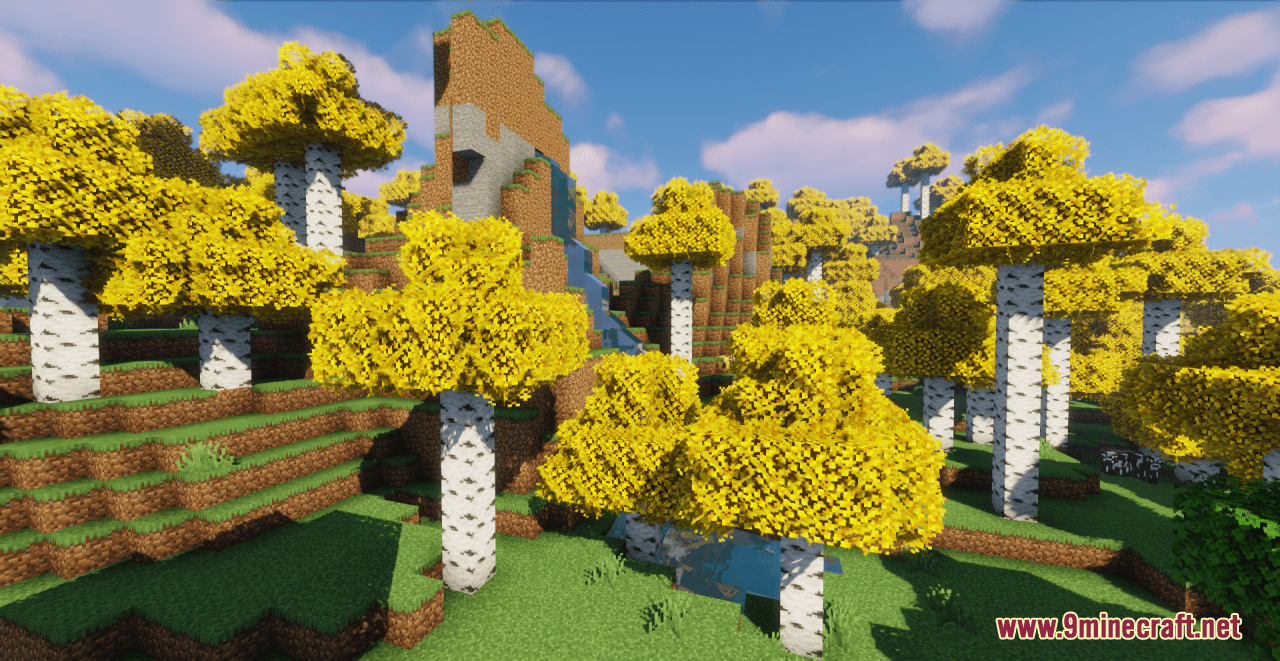 Yellow Birch Leaves Resource Pack (1.20.6, 1.20.1) - Texture Pack 8