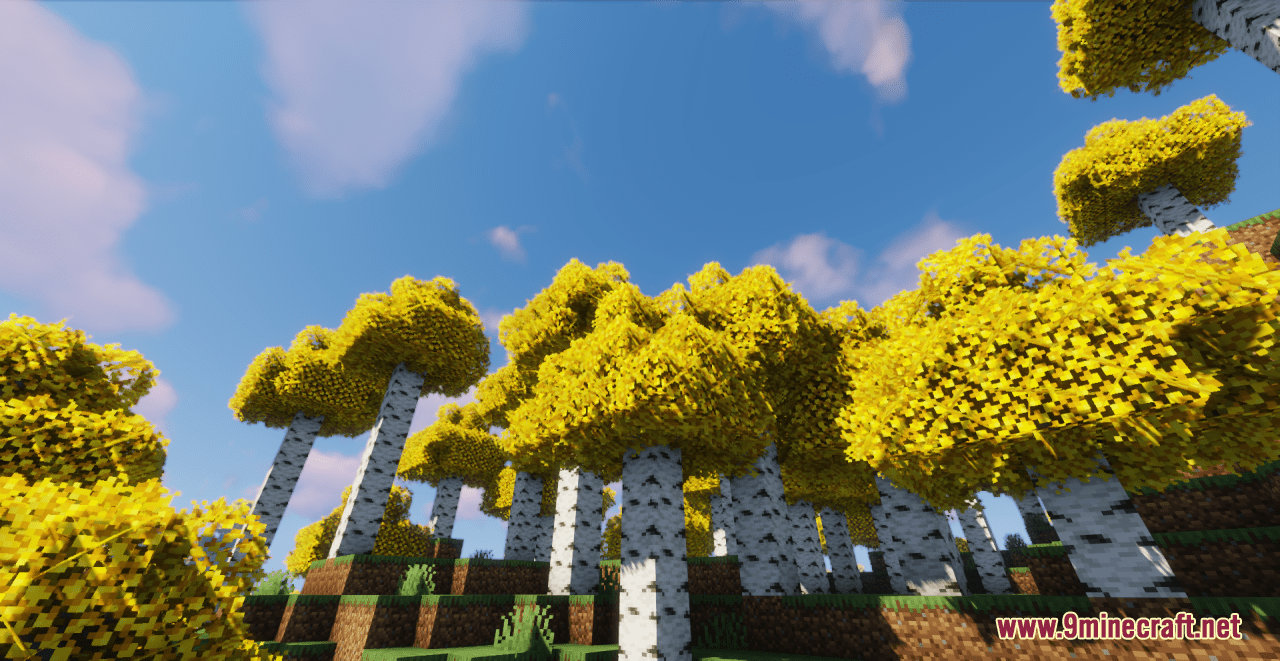 Yellow Birch Leaves Resource Pack (1.20.6, 1.20.1) - Texture Pack 10