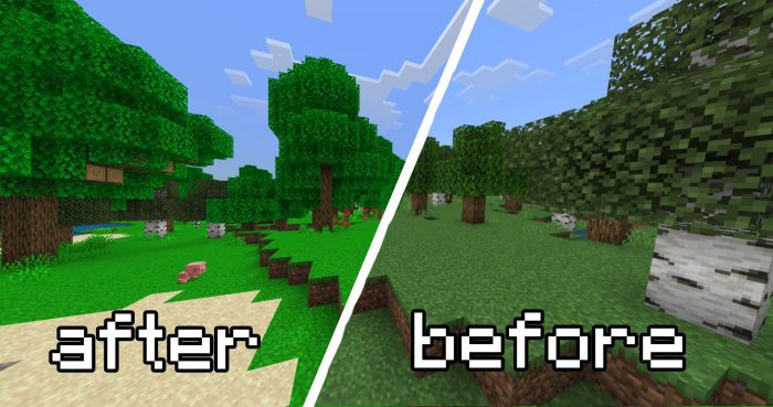 Saturated Nature Texture Pack (1.19) - MCPE/Bedrock 2