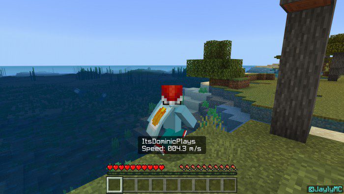 Speedometer Addon (1.19) - MCPE/Bedrock Behavior Pack 2