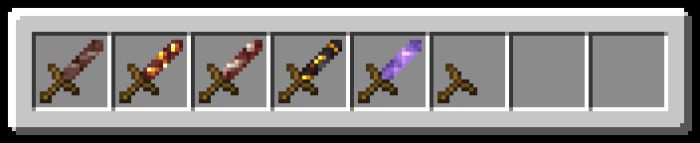 Ore Swords Addon (1.19) - MCPE/Bedrock Mod 15