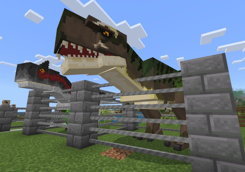 Prehistoric Plus Addon (1.19) - MCPE/Bedrock Dinosaur Mod 17