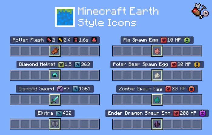 Item Info+ Texture Pack (1.20, 1.19) - MCPE/Bedrock 18