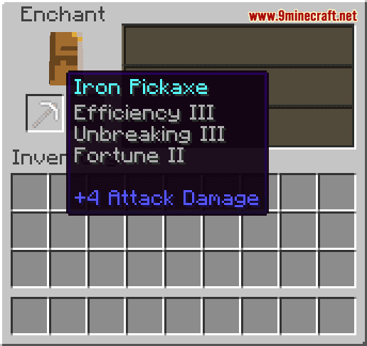 Enchanted Iron Pickaxe - Wiki Guide 7