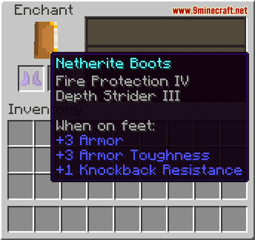 Enchanted Netherite Boots - Wiki Guide 7