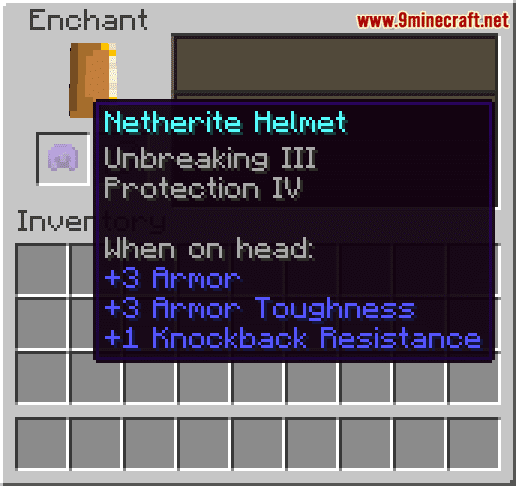 Enchanted Netherite Helmet - Wiki Guide 7