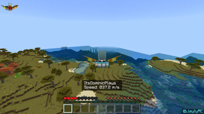 Speedometer Addon (1.19) - MCPE/Bedrock Behavior Pack 5