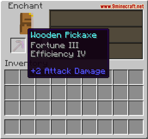 Enchanted Wooden Pickaxe - Wiki Guide 7