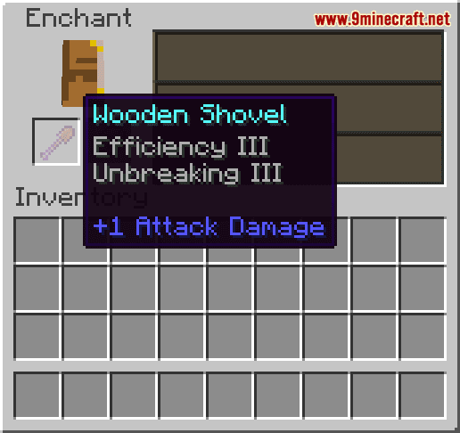 Enchanted Wooden Shovel - Wiki Guide 7