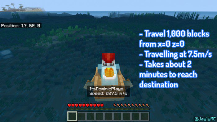 Speedometer Addon (1.19) - MCPE/Bedrock Behavior Pack 6