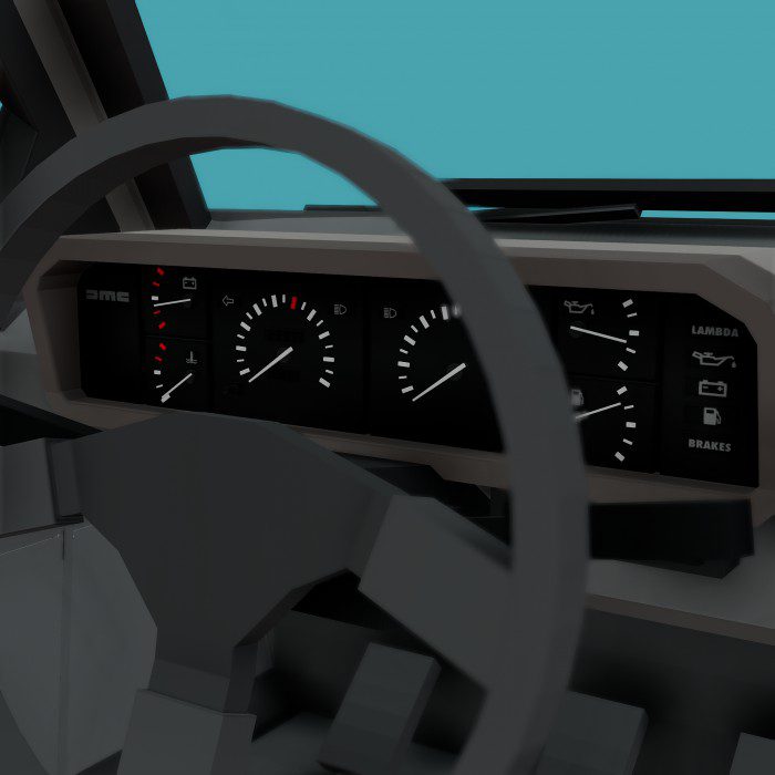 DeLorean DMC-12 Addon (1.19) - MCPE/Bedrock Car Mod 8