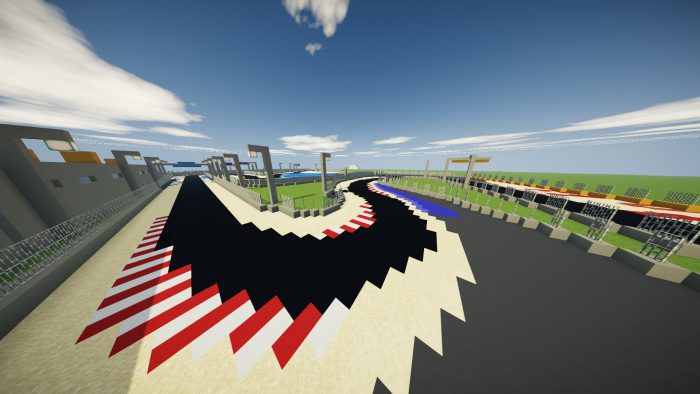 F1 Bahrain Grand Prix Map (1.19) - MCPE/Bedrock 8