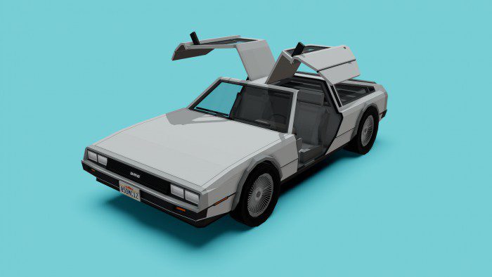 DeLorean DMC-12 Addon (1.19) - MCPE/Bedrock Car Mod 9