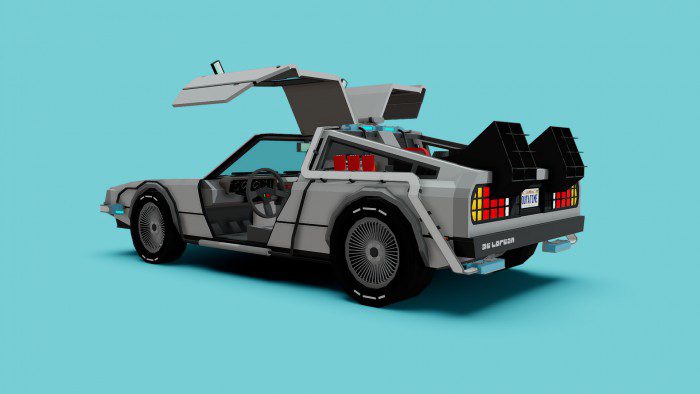 DeLorean DMC-12 Addon (1.19) - MCPE/Bedrock Car Mod 10