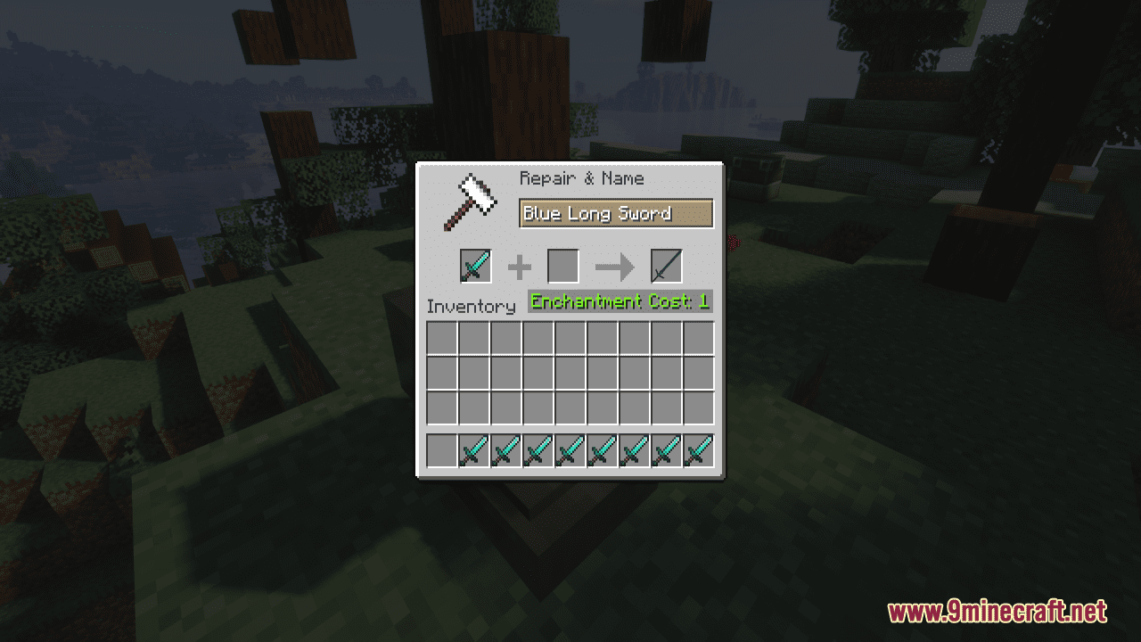 ANI Sword Custom Weapons Resource Pack (1.20.6, 1.20.1) - Texture Pack 3