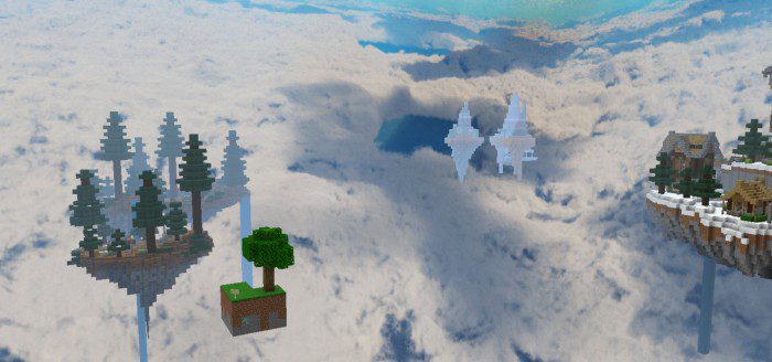 Above Sky Map (1.19) - MCPE/Bedrock 7