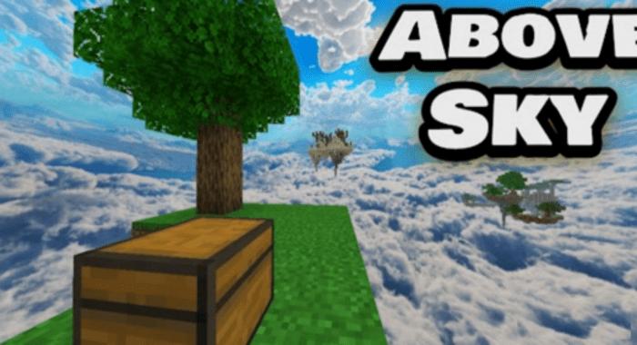 Above Sky Map (1.19) - MCPE/Bedrock 1