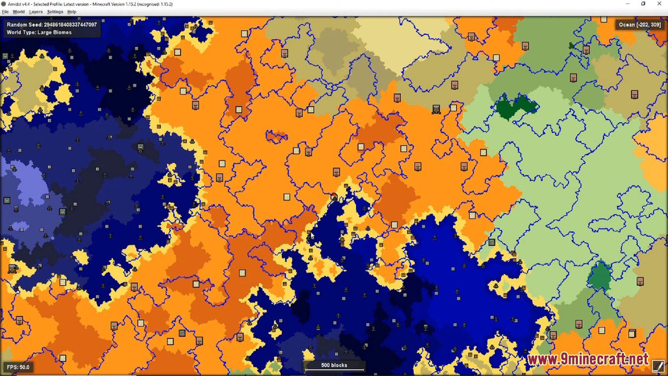 Amidst Tool (1.17.1, 1.16.5) - Minecraft Seed Map Viewer 9