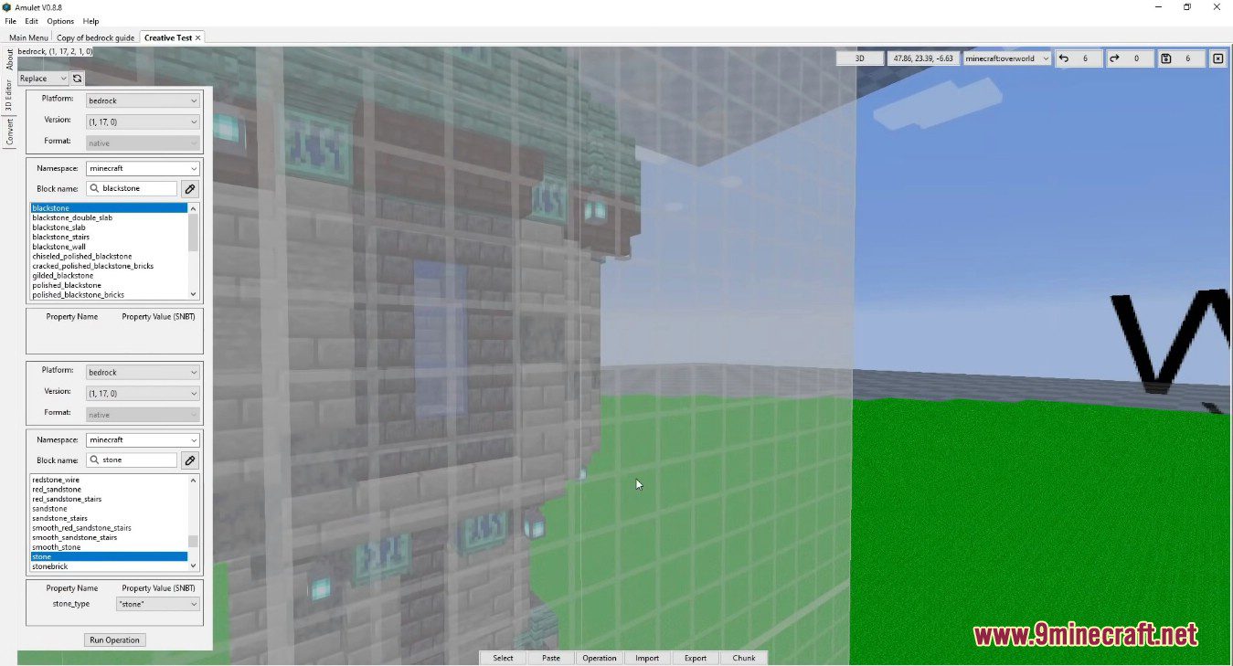 Amulet Map Editor Tool - Copy/Paste Minecraft Worlds 13