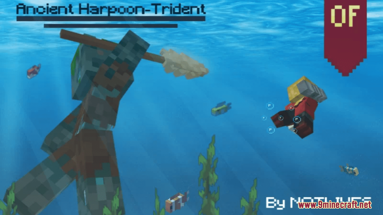 Ancient Harpoon - Trident Resource Pack (1.20.4, 1.19.4) - Texture Pack 1