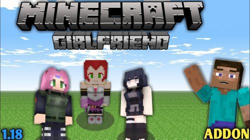 Anime Characters Waifus Addon (1.18) – MCPE/Bedrock Mod Thumbnail