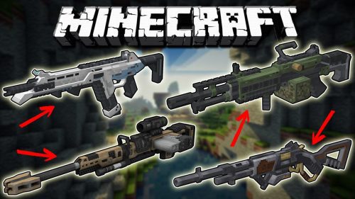 Apex Guns Mod (1.19.2, 1.18.2) – Extremely Powerful Rifles Thumbnail