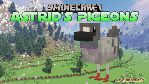 Astrid’s Pigeons Resource Pack (1.20.6, 1.20.1) – Texture Pack Thumbnail