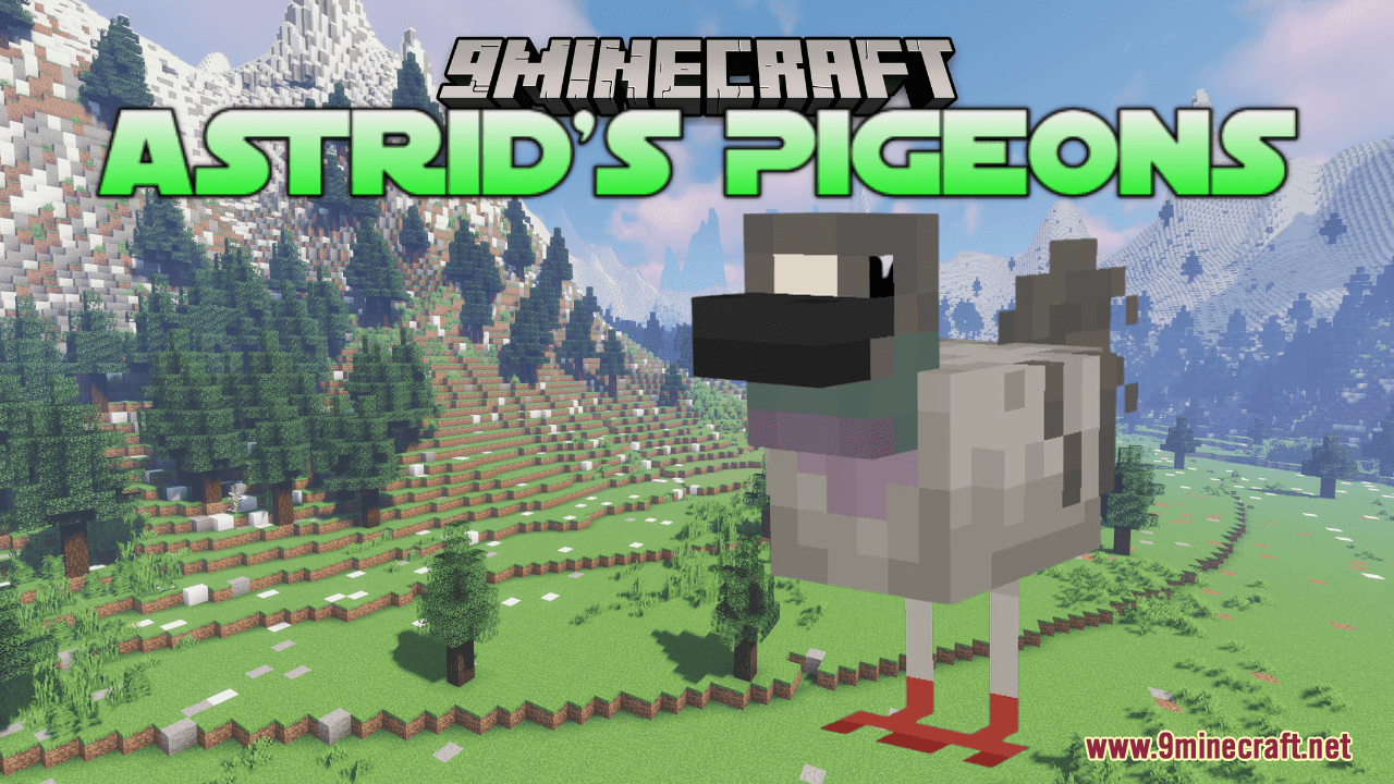 Astrid's Pigeons Resource Pack (1.20.6, 1.20.1) - Texture Pack 1