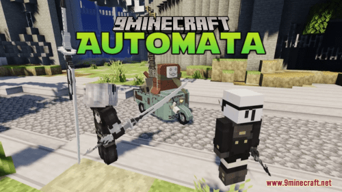 NieR: Automata Resource Pack (1.20.6, 1.20.1) – Texture Pack Thumbnail