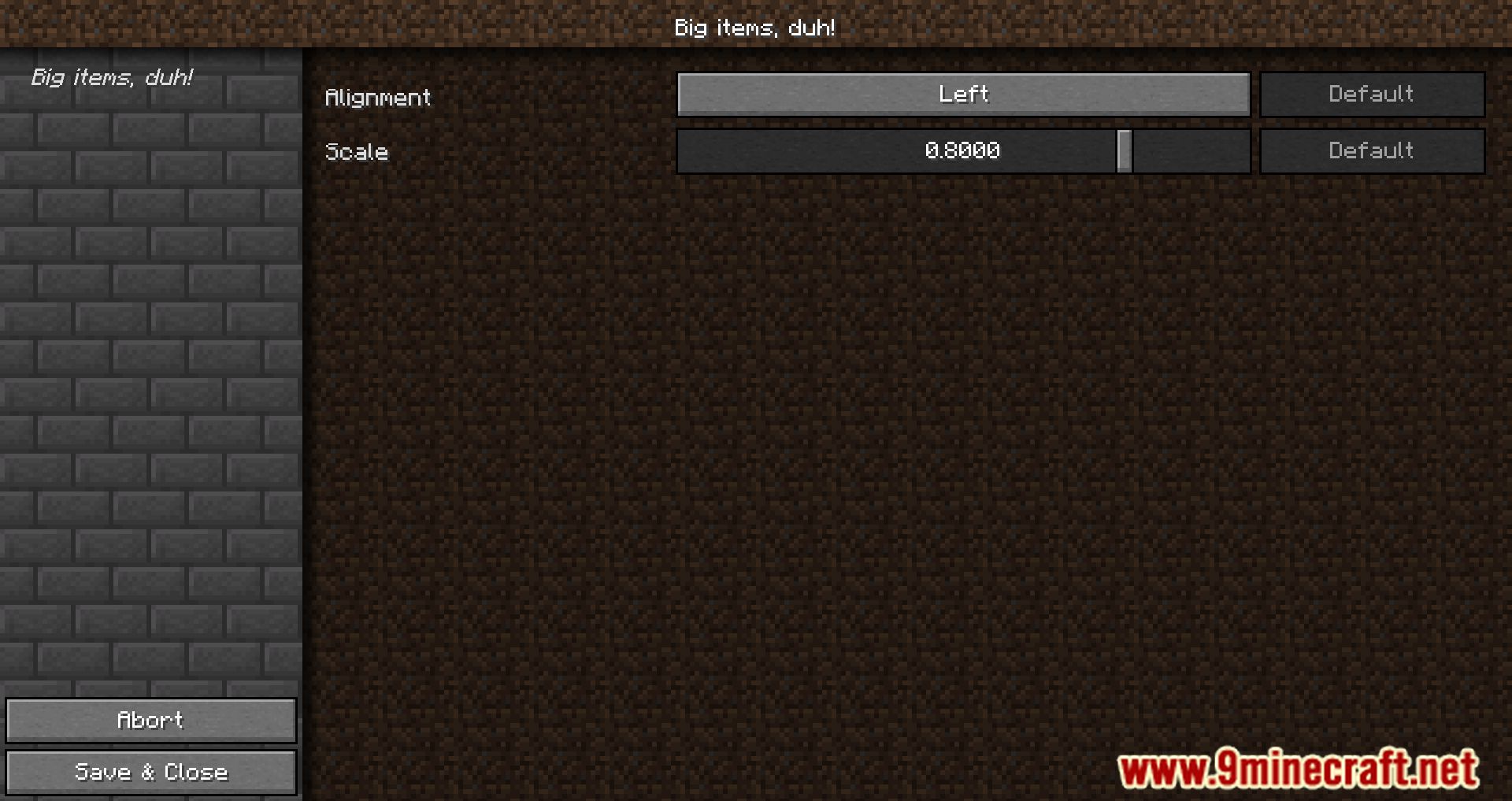 Big Items Duh Mod (1.20.6, 1.20.1) - Seeing Larger Items In The Inventory 3