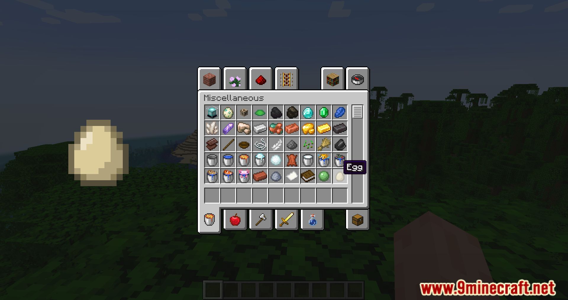 Big Items Duh Mod (1.20.6, 1.20.1) - Seeing Larger Items In The Inventory 4