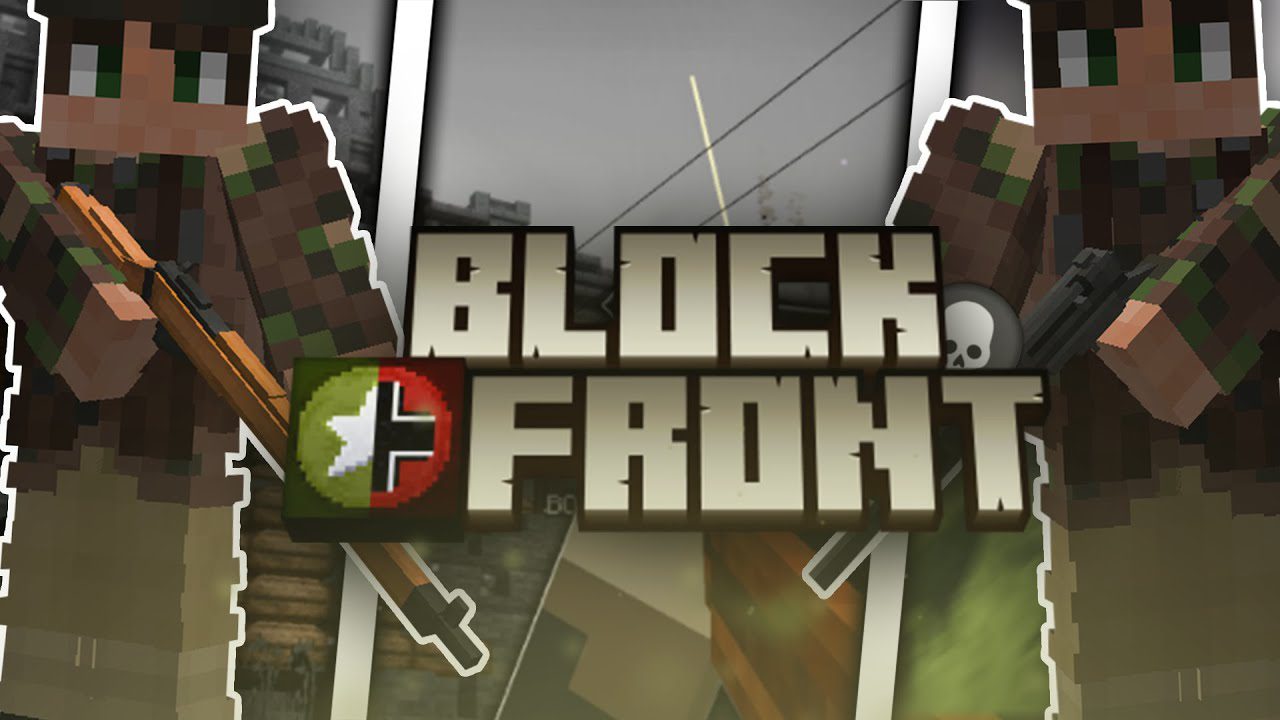 BlockFront Mod (1.19.4, 1.18.2) - World War 2 Battle Simulator 1
