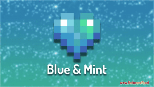 Blue & Mint Green GUI Resource Pack (1.20.6, 1.20.1) – Texture Pack Thumbnail