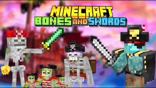 Bones And Swords Mod (1.19.2, 1.18.2) – Pirate Themed Thumbnail
