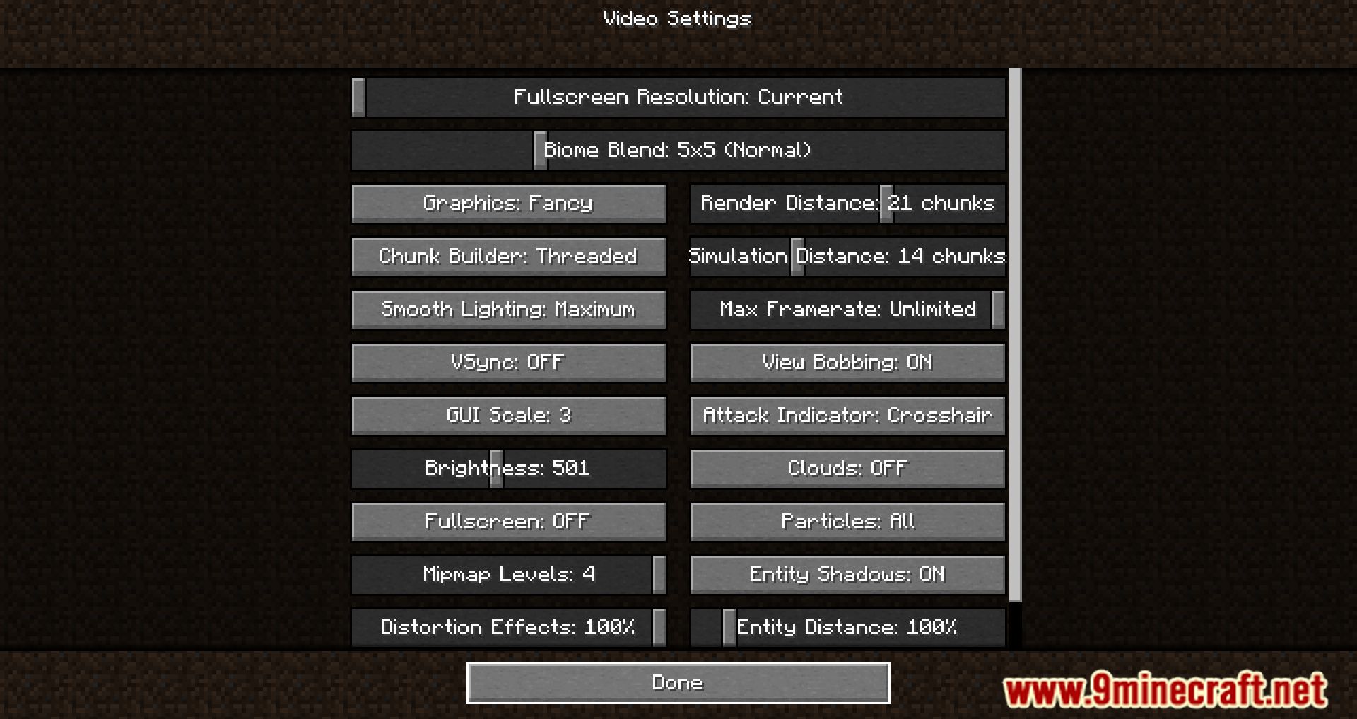 Boosted Brightness Mod (1.20.2, 1.19.4) - Customize The Brightness You Want 5