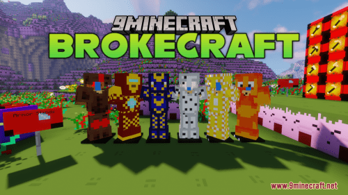 Brokecraft Resource Pack (1.20.6, 1.20.1) – Texture Pack Thumbnail