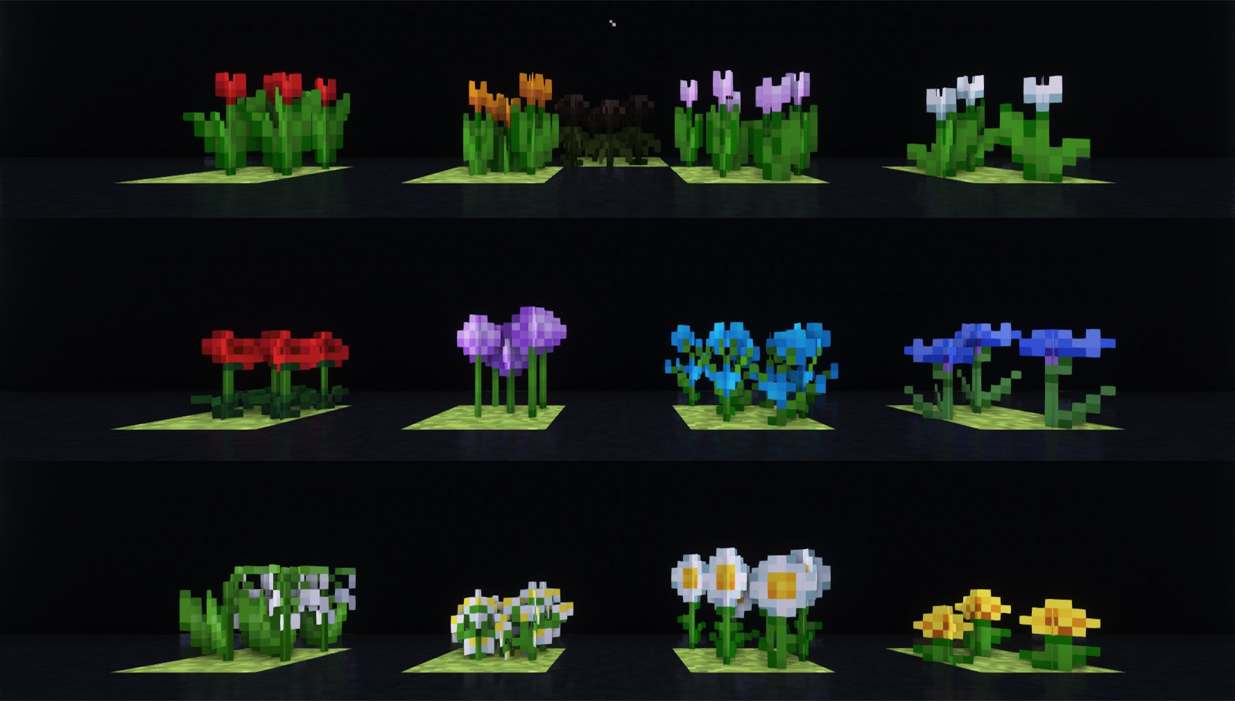 Bushier Flowers Mod (1.20.1, 1.19.4) - Increase the Density of Flowers 2