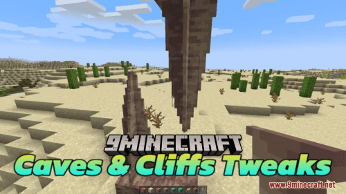 Caves & Cliffs Tweaks Resource Pack (1.20.6, 1.20.1) – Texture Pack Thumbnail