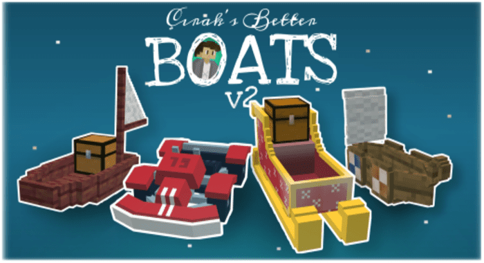 Çırak's Better Boats Texture Pack (1.19) - MCPE/Bedrock 1