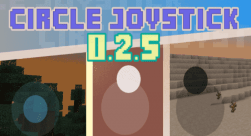 Circle Joystick Texture Pack (1.19) – MCPE/Bedrock Thumbnail